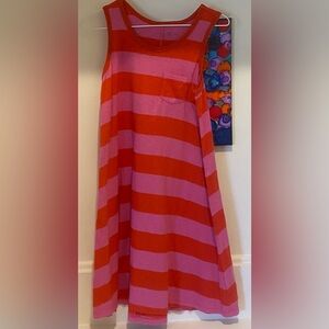 GAP striped tank dress